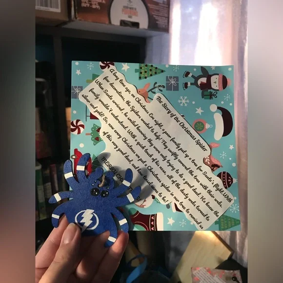 Custom Christmas spiders - Picture 5 of 5